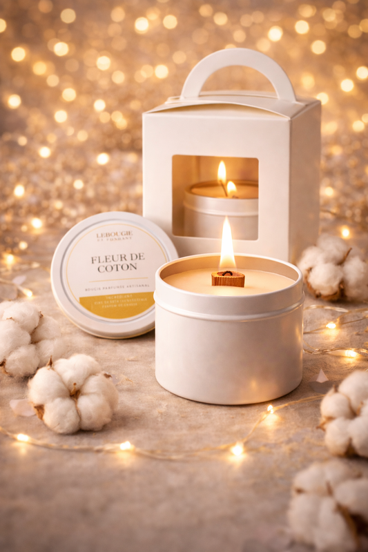 Bougie Parfumée Fleur de Coton