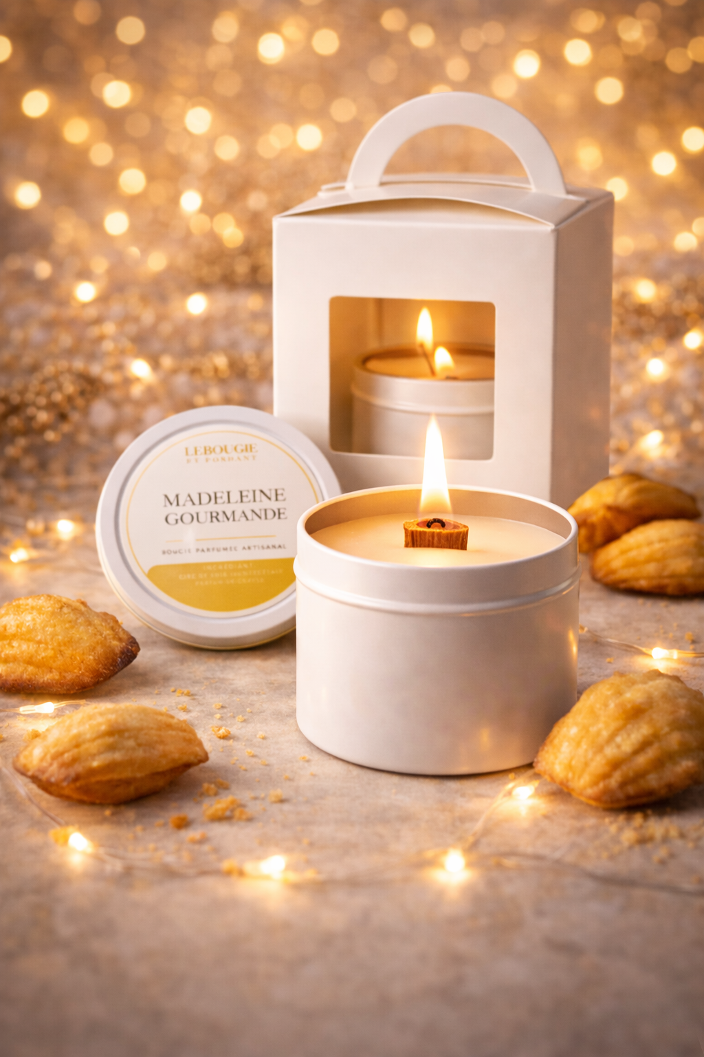 Bougie Parfumée Madeleine Gourmande