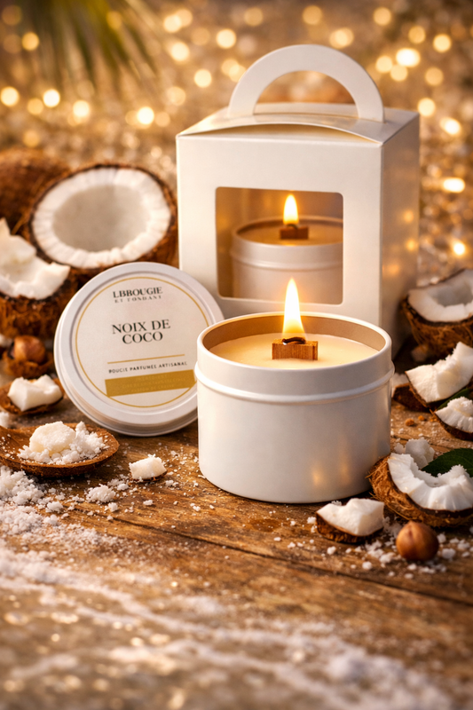 Bougie Parfumée Noix de Coco