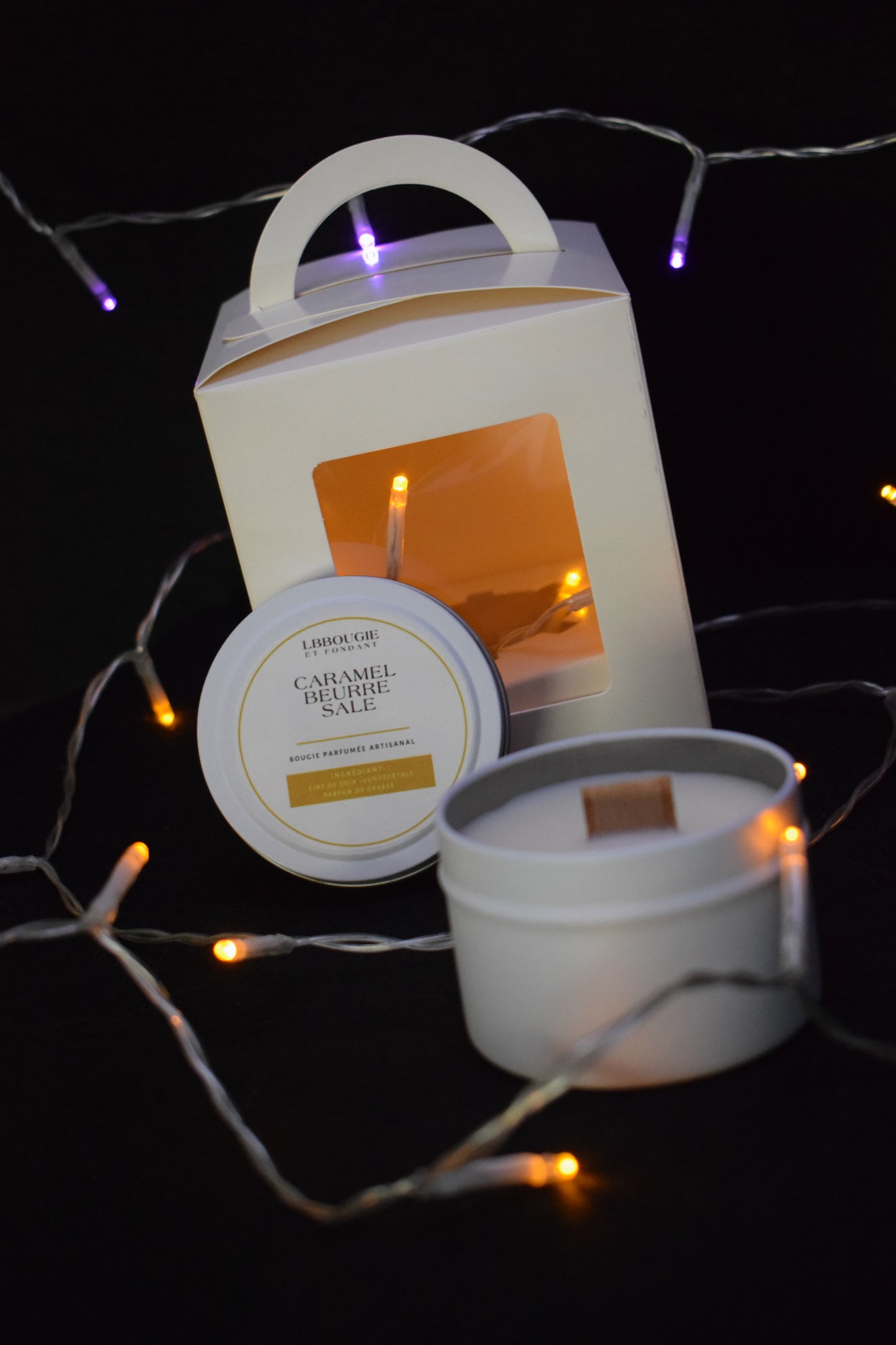 Bougie parfumée Caramel Beurre Salé